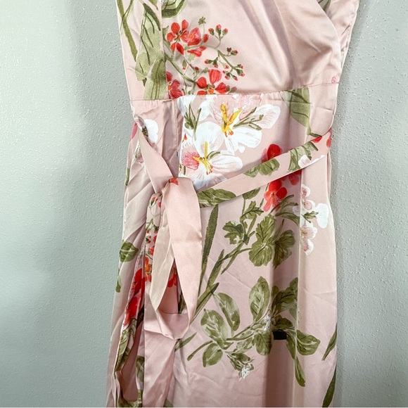 Lulu’s | NWT “Still the One” Floral Maxi Satin Strappy Dress - Picture 10 of 12